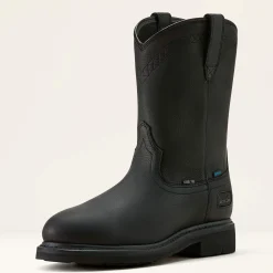 Sierra Waterproof Roper Toe Steel Toe Work Boot