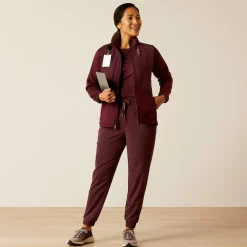 Sina Fleece Scrub Jacket