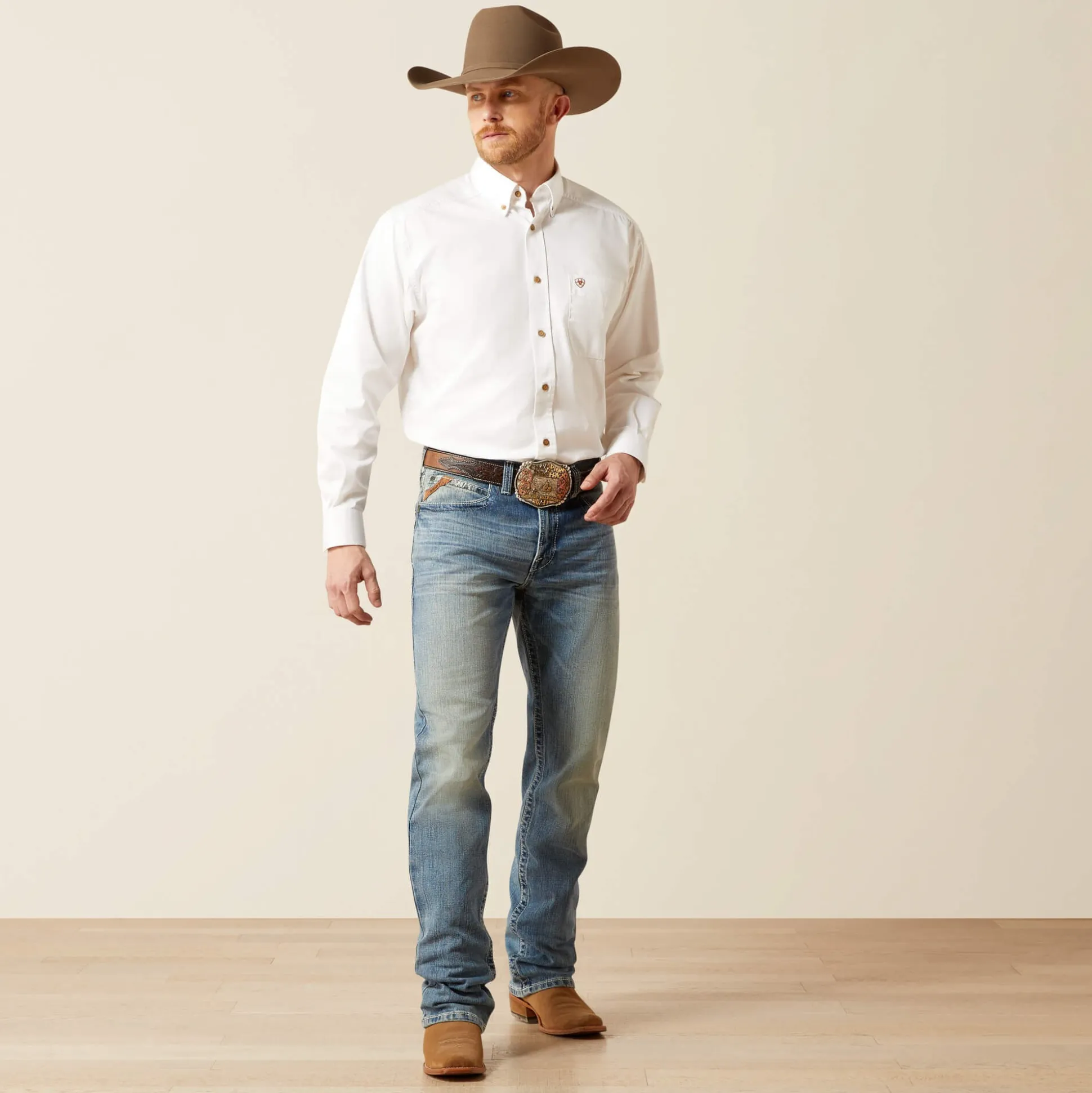 Solid Twill Classic Fit Shirt