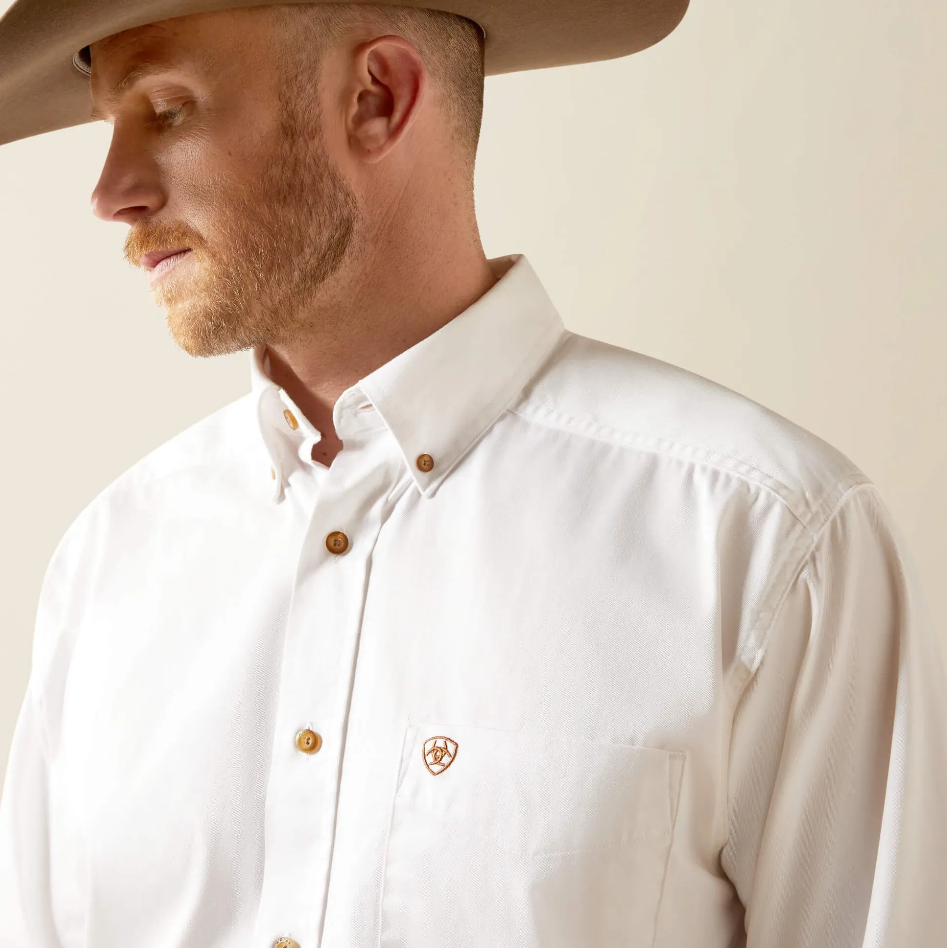 Solid Twill Classic Fit Shirt