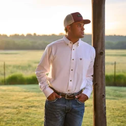 Solid Twill Classic Fit Shirt