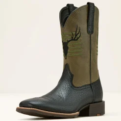 Sport Antlers Cowboy Boot