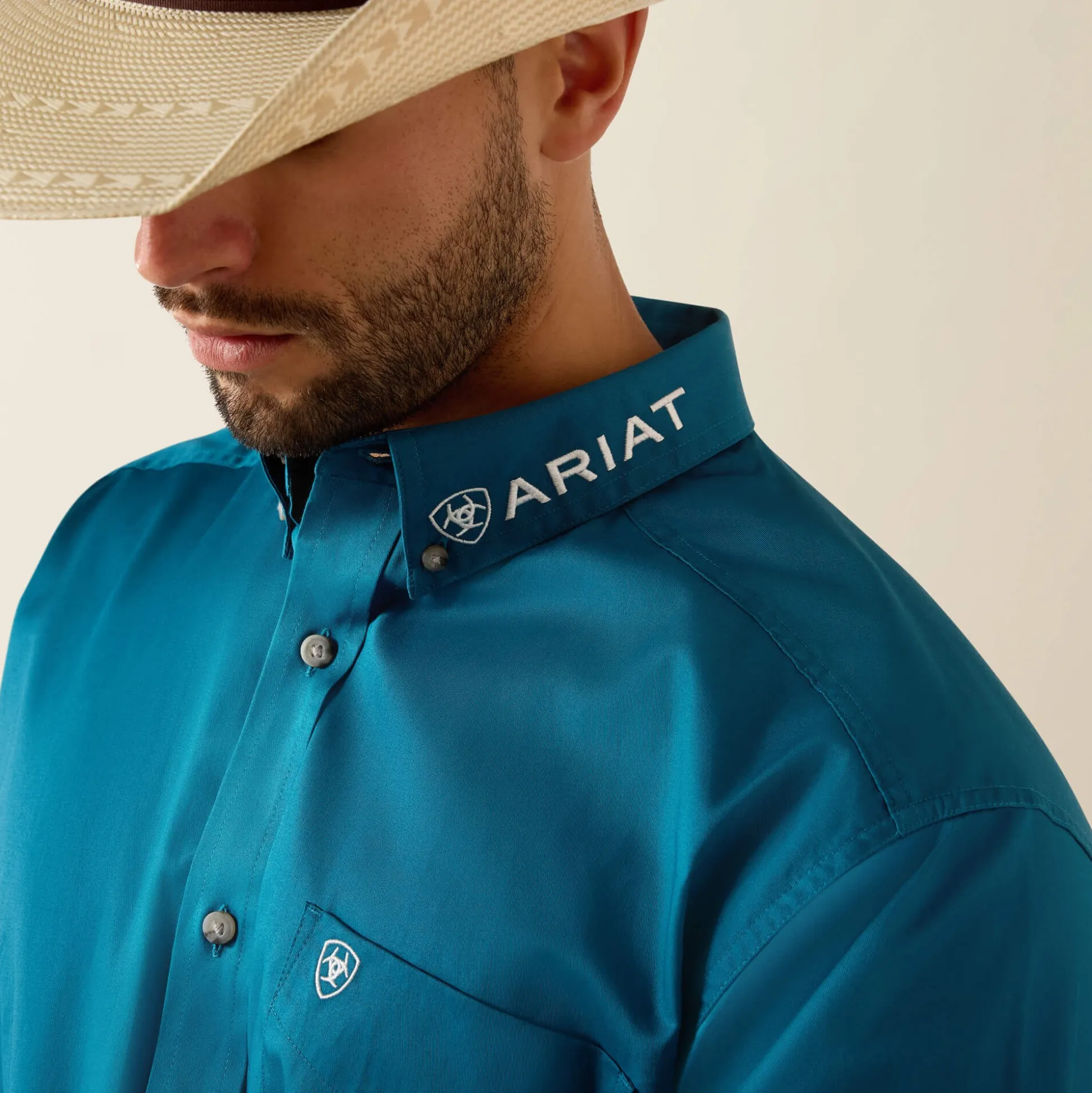 Team Logo Lightweight Twill Classic Fit Shirt