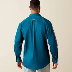 Team Logo Lightweight Twill Classic Fit Shirt