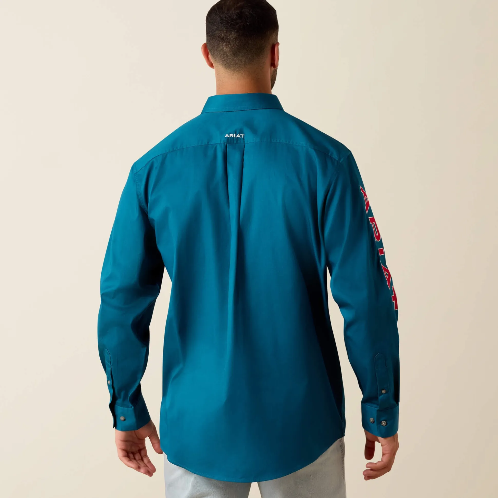 Team Logo Lightweight Twill Classic Fit Shirt