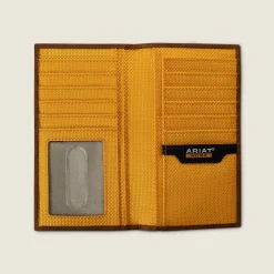 Thick Stitch Checkbook Wallet