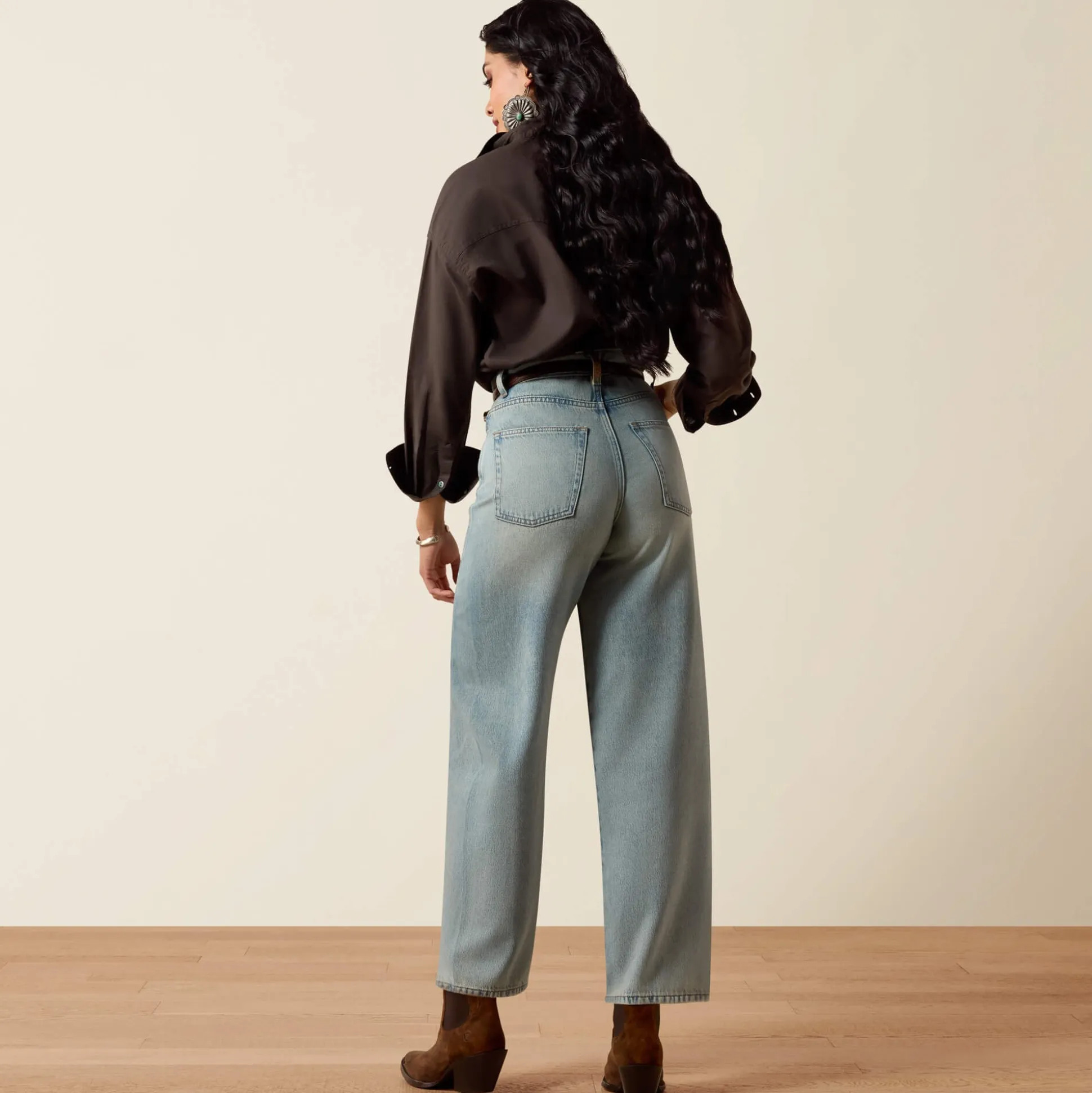 Ultra High Rise Jazmine Barrel Jeans