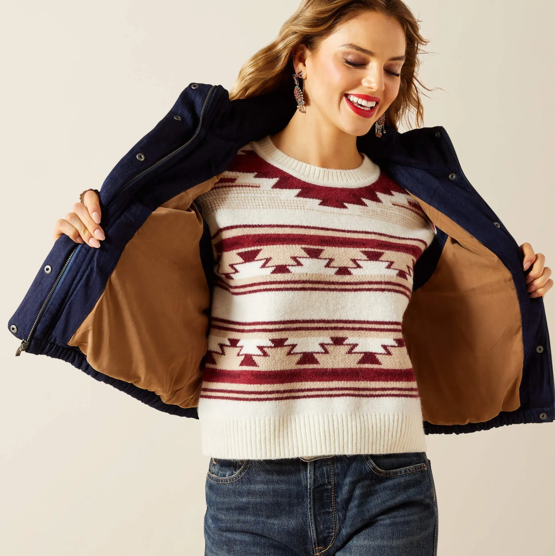 Western Swirls Vest