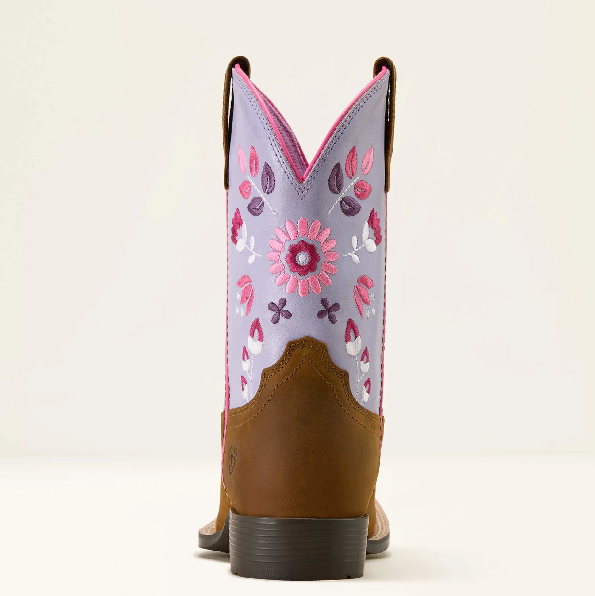 Wild Bloom Wide Square Toe Western Boot