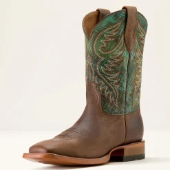 Wiley Wide Square Toe Cowboy Boot