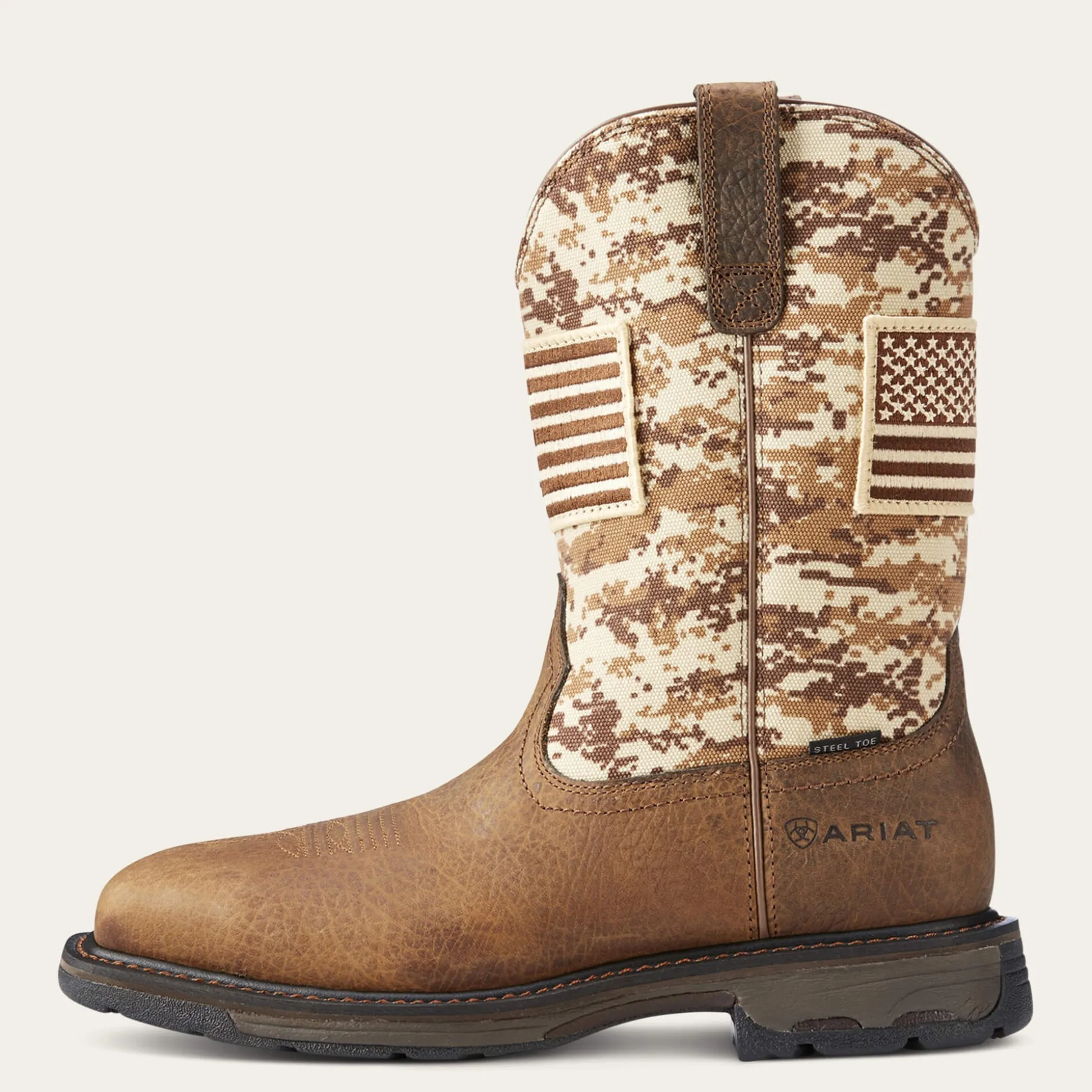 WorkHog Patriot Steel Toe Work Boot