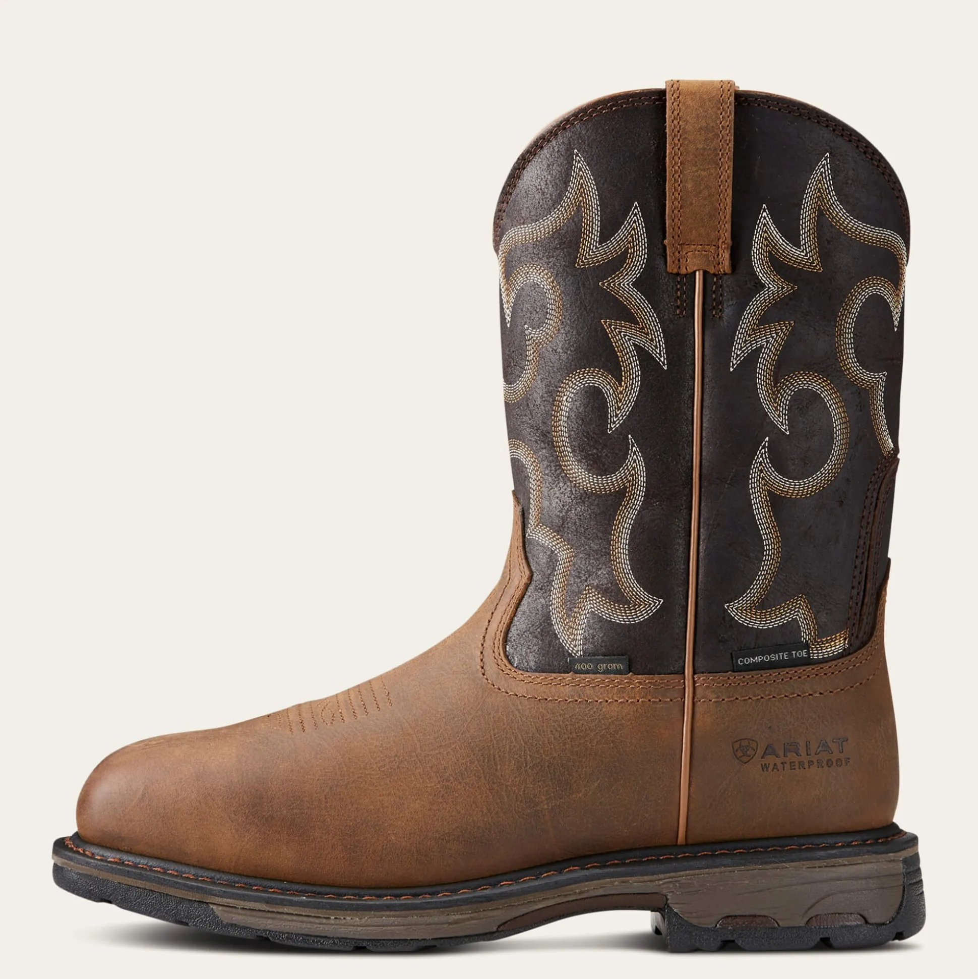WorkHog Wide Square Toe 400g Waterproof Composite Toe Work Boot