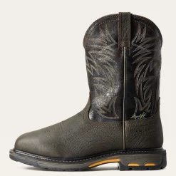 WorkHog Wide Square Toe MetGuard Waterproof Composite Toe Work Boot