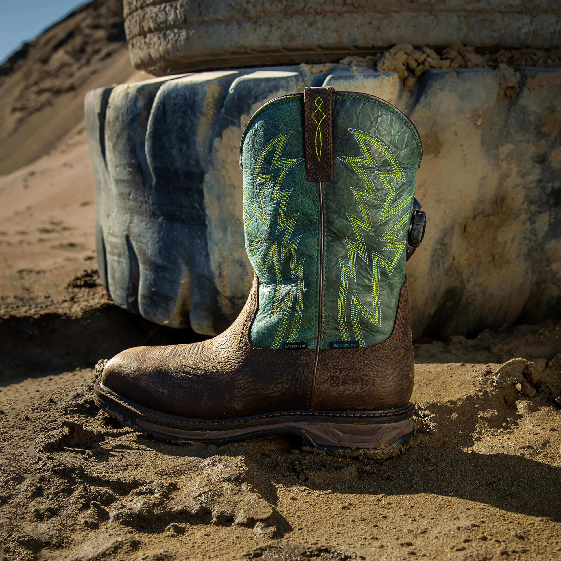 WorkHog XT BOA Waterproof Carbon Toe Work Boot