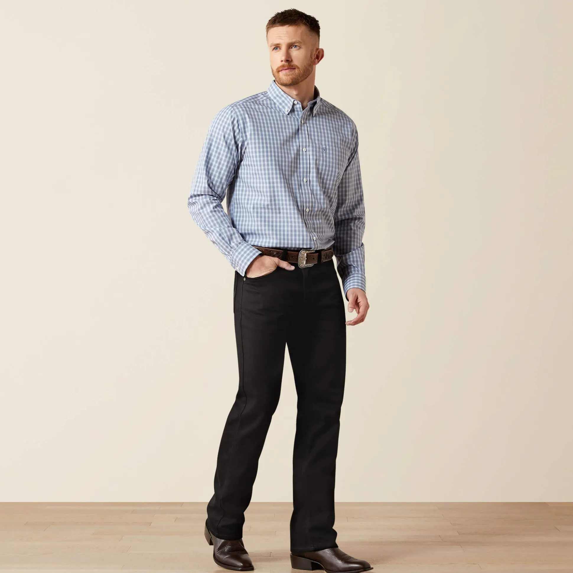 Wrinkle Free Brett Fitted Shirt