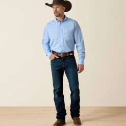 Wrinkle Free Solid Classic Fit Shirt